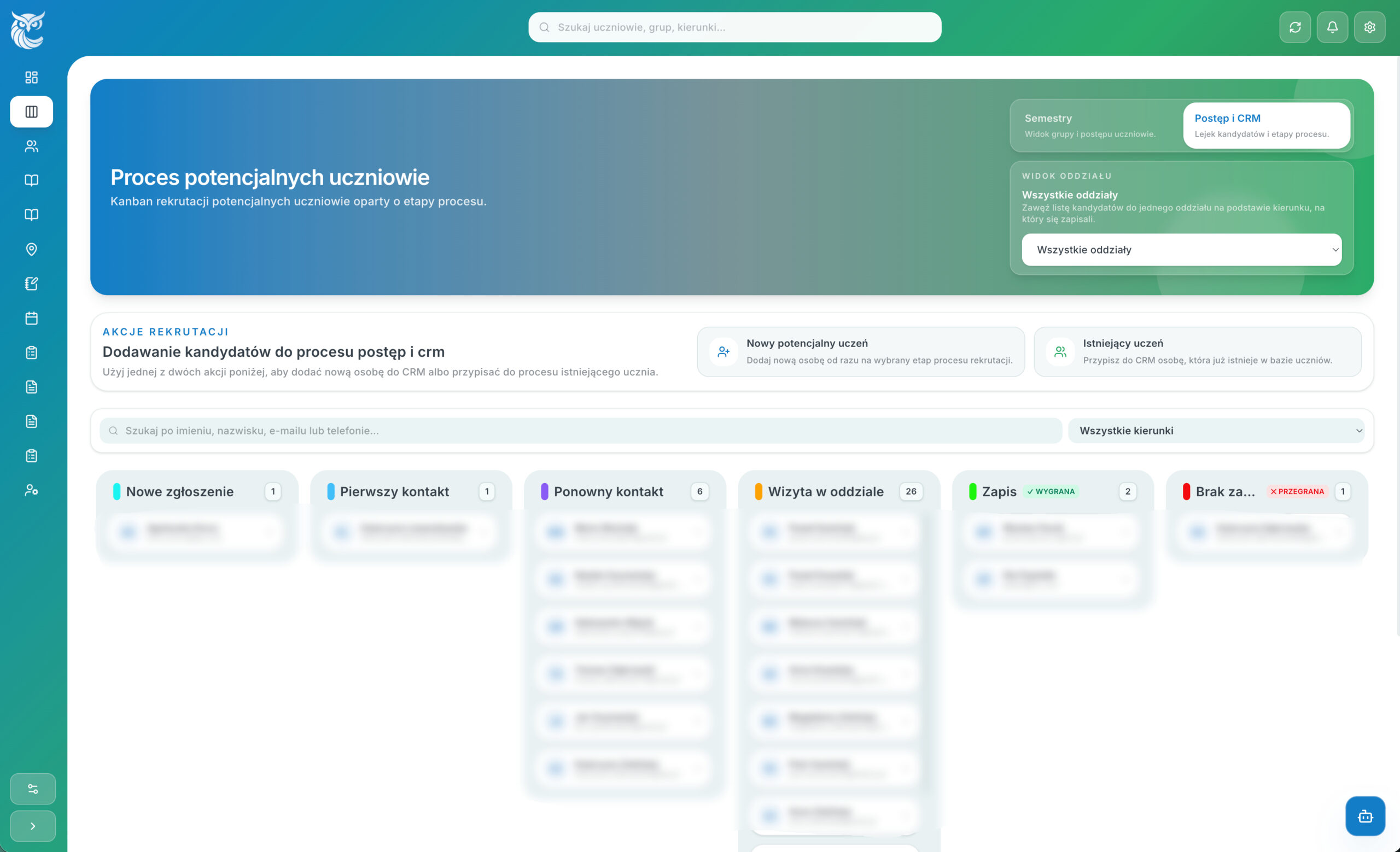 Lejek rekrutacyjny Classbase